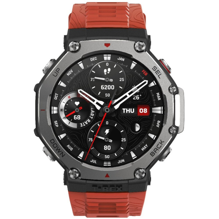 Smartfon Smartwatch Amazfit T Rex 3 Lava Czerwony
