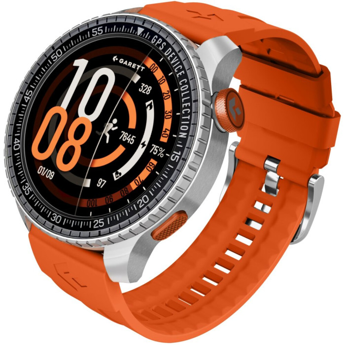 Smartfon Smartwatch Garett Compass GPS Srebrny