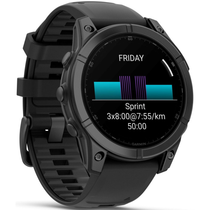 Smartfon Smartwatch Garmin Fenix E 47mm Czarno Szary