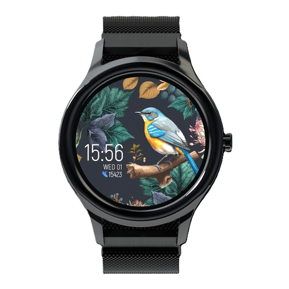 Smartfon Smartwatch Forever Forevive 3 Sb 340 Czarny Glosnik Bluetooth 3w