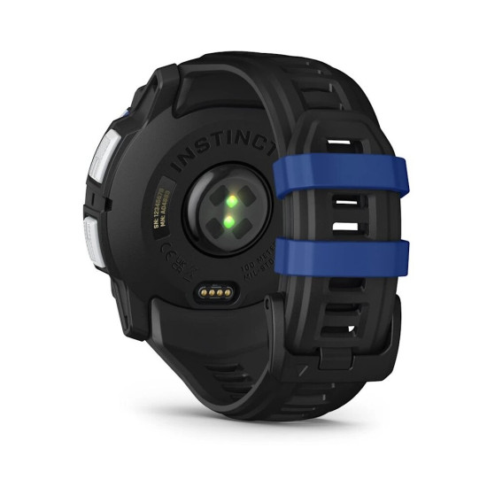Smartfon Smartwatch Garmin Instinct 3 50mm Solar Bialy Pasek Czarno Niebieski