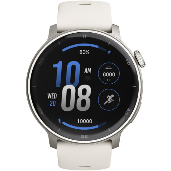 Smartfon Smartwatch Stelio Activ Ai GPS 46mm Srebrny