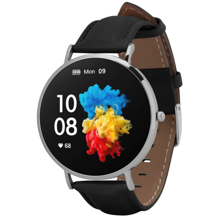 Smartfon Smartwatch Garett Verona Srebrno Czarny