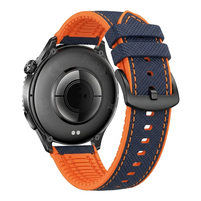 Smartfon Smartwatch Luna Cornin Ekg Niebiesko Pomaranczowy