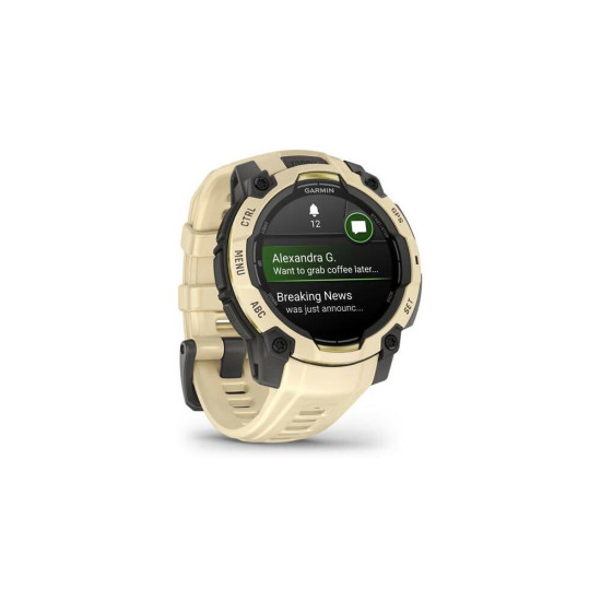 Smartfon Smartwatch Garmin Instinct 3 45mm Amoled Bezowo Czarny
