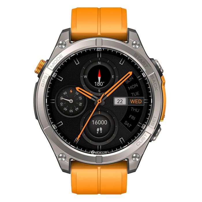 Smartfon Smartwatch Zeblaze Stratos 4 Pomaranczowy