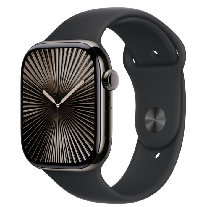 Smartfon Smartwatch Apple Watch 10 42 Sl Ti Bk Sb Ml Cel Ell