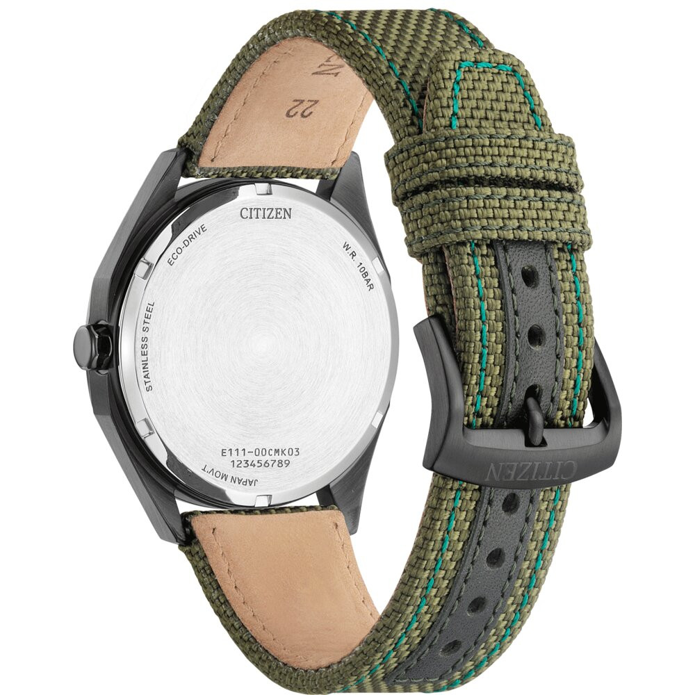 Zegarek citizen active sport bm7635 01x zielony