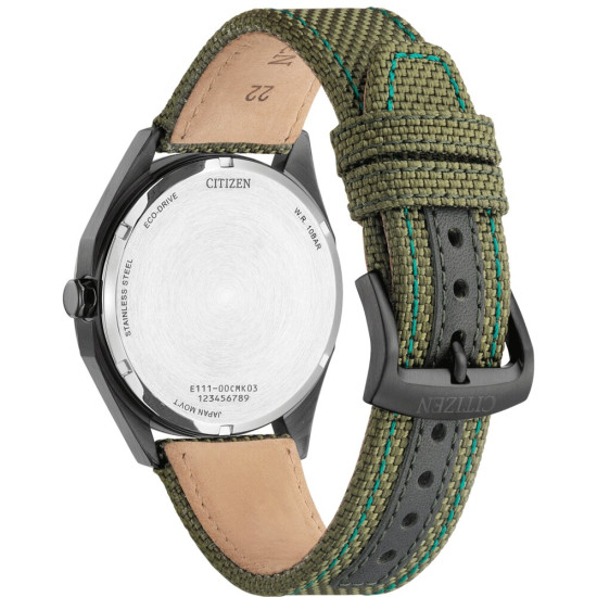 Zegarek citizen active sport bm7635 01x zielony