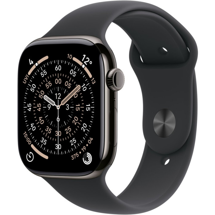 Smartfon Smartwatch Apple Watch 11 42 Sl Ti Bk Sb Ml Cel Mgp