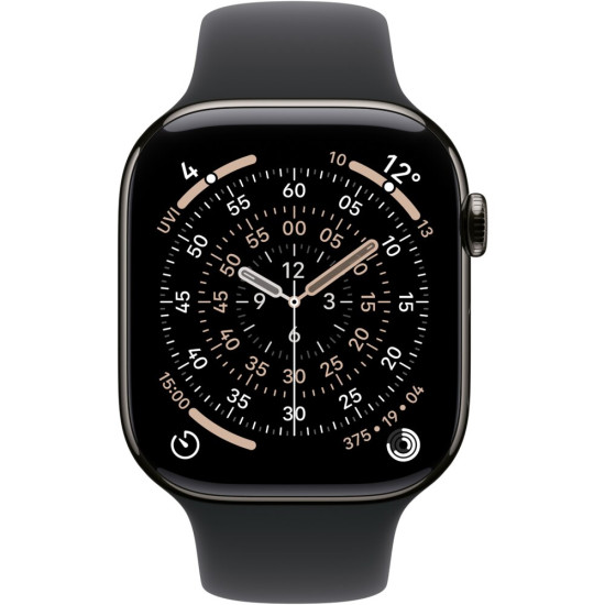 Smartfon Smartwatch Apple Watch 11 42 Sl Ti Bk Sb Ml Cel Mgp