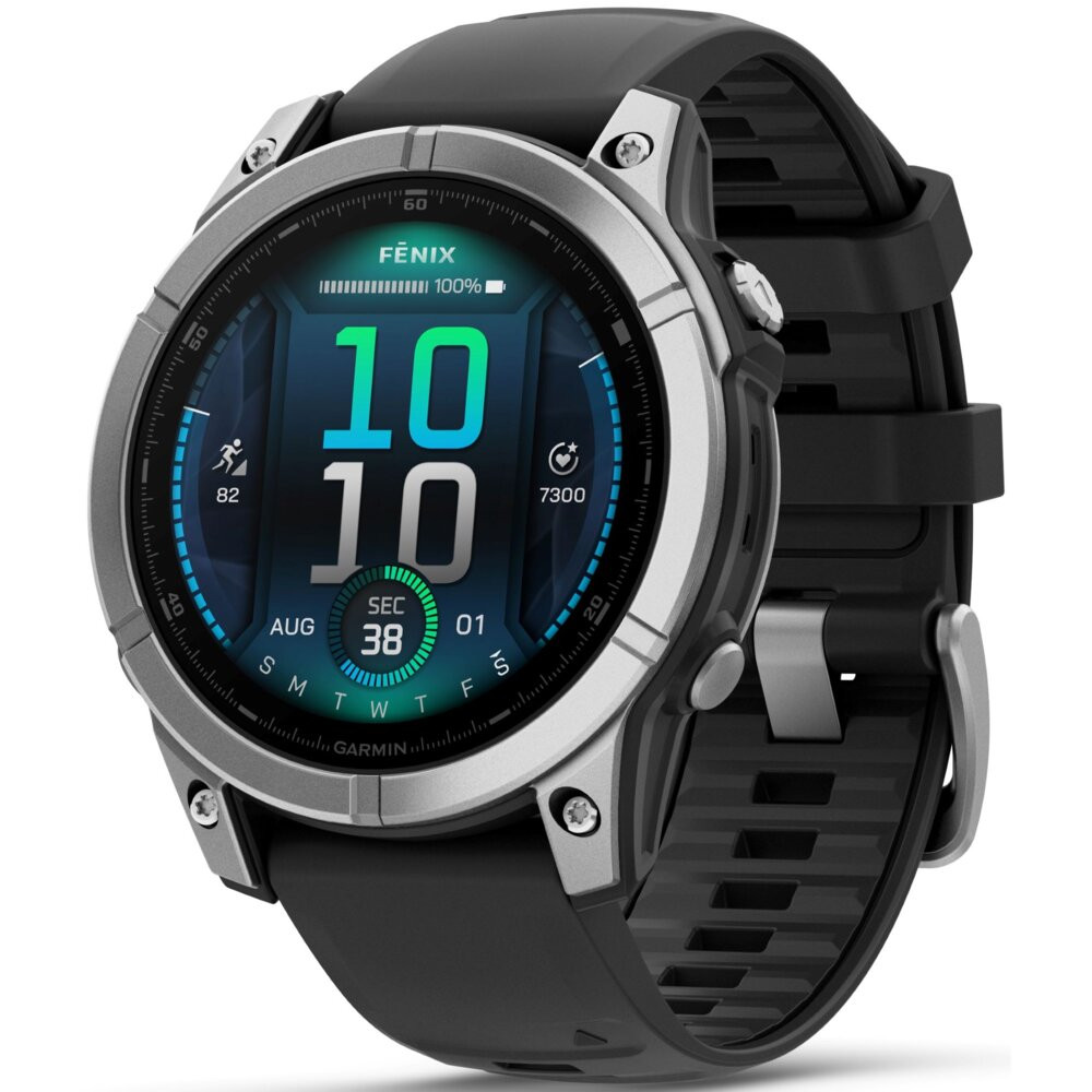 Smartfon Smartwatch Garmin Fenix E 47mm Czarno Srebrny