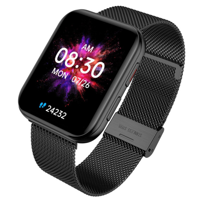 Smartfon Smartwatch Garett Grc Maxx Black Steel