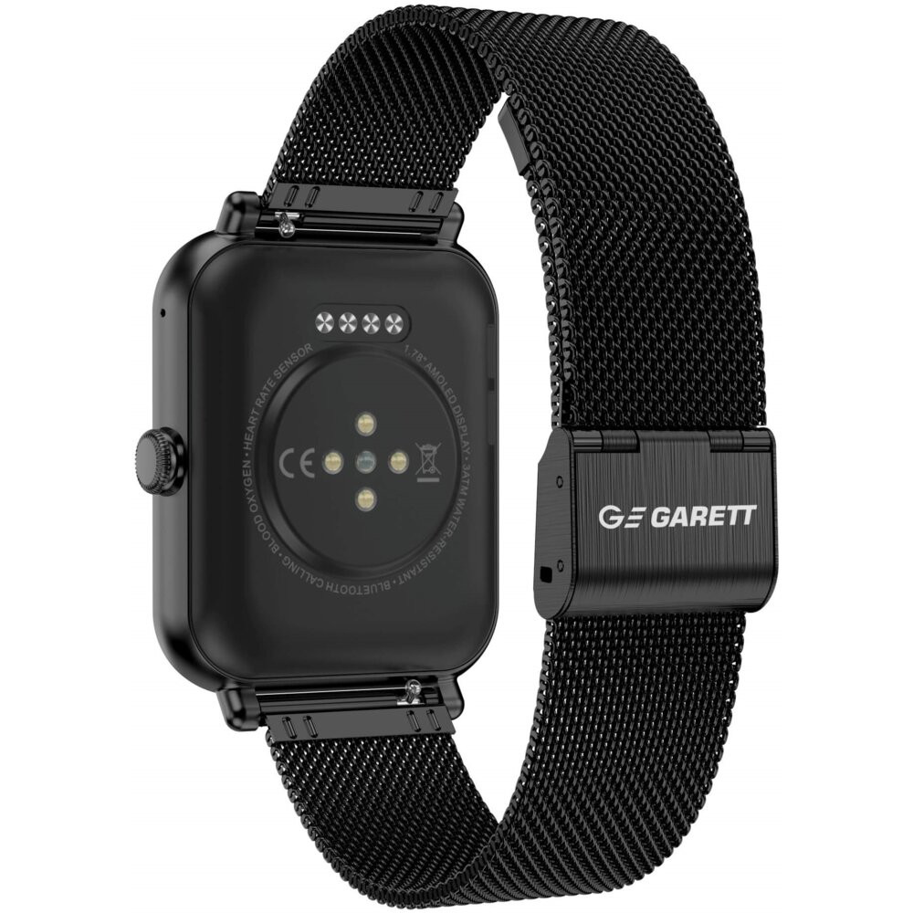 Smartfon Smartwatch Garett Grc Classic Black Steel