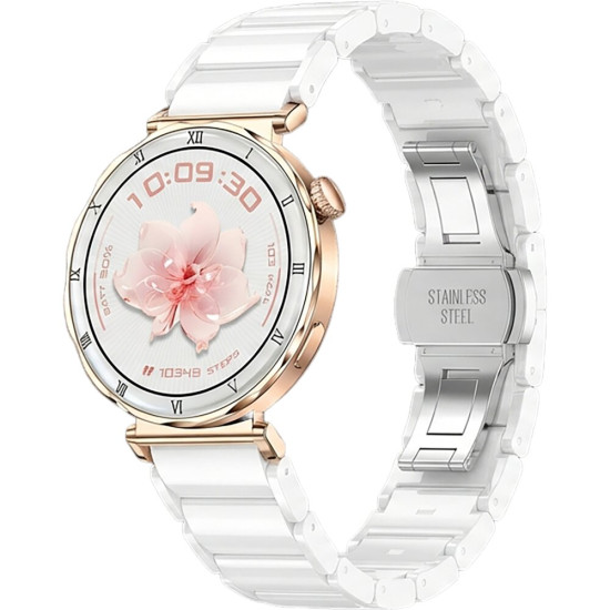 Smartfon Smartwatch Luna Bianca Ceramic Zloty