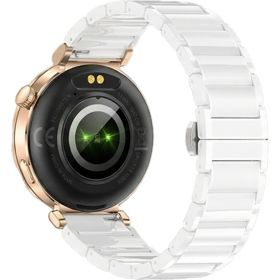 Smartfon Smartwatch Luna Bianca Ceramic Zloty