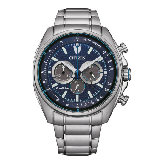 Zegarek citizen eco drive racer chromograph ca4560 81l srebrno granatowy