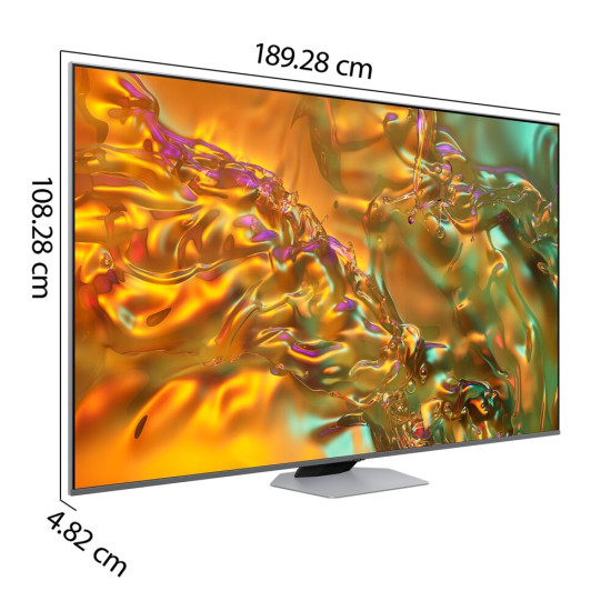 Telewizor SAMSUNG QE85Q80D 85" QLED 4K 120Hz Tizen TV
