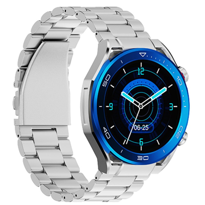 Smartfon Smartwatch Imiki Xplorer Oyster Srebrno Niebieski