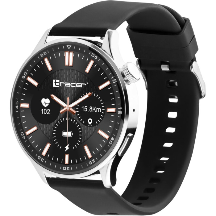 Smartfon Smartwatch Tracer Smw9 X Tro Srebrny