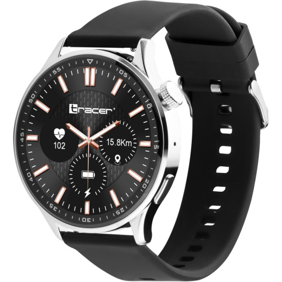 Smartfon Smartwatch Tracer Smw9 X Tro Srebrny