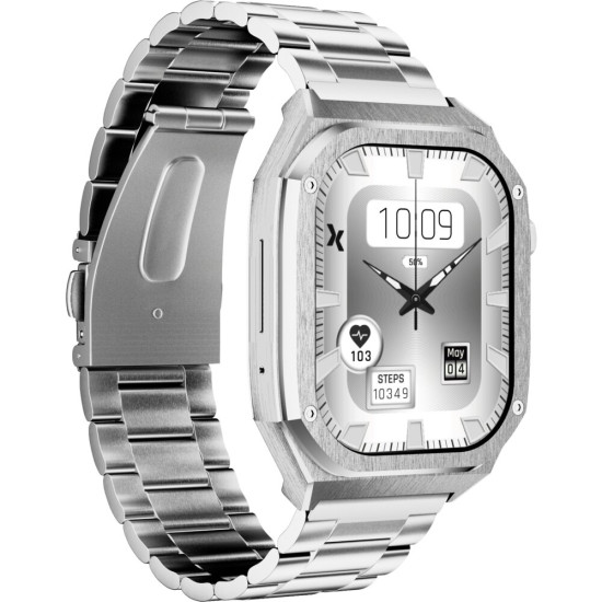 Smartfon Smartwatch Maxcom Fw65 Iron S Srebny