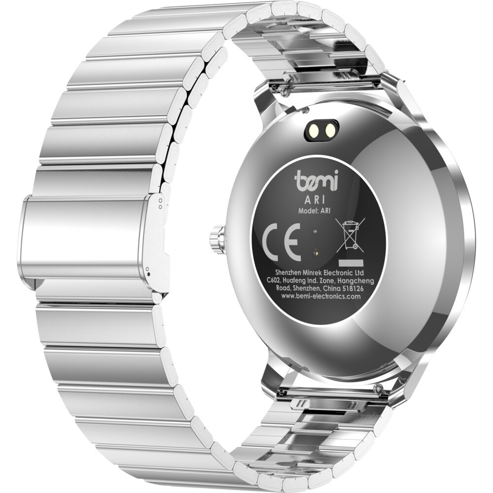 Smartfon Smartwatch Bemi Ari Srebrny 1