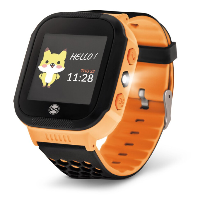 Smartfon Smartwatch Forever Kid Watch Kw 200 Pomaranczowy