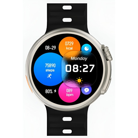 Smartfon Smartwatch Yaxo Oxnard Titanium Czarny