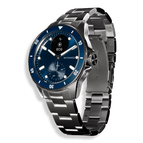 Smartfon Smartwatch Withings Scanwatch Nova 42mm Niebieski