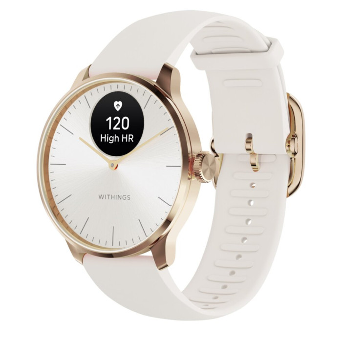 Smartfon Smartwatch Withings Scanwatch Light Rozowo Zloty