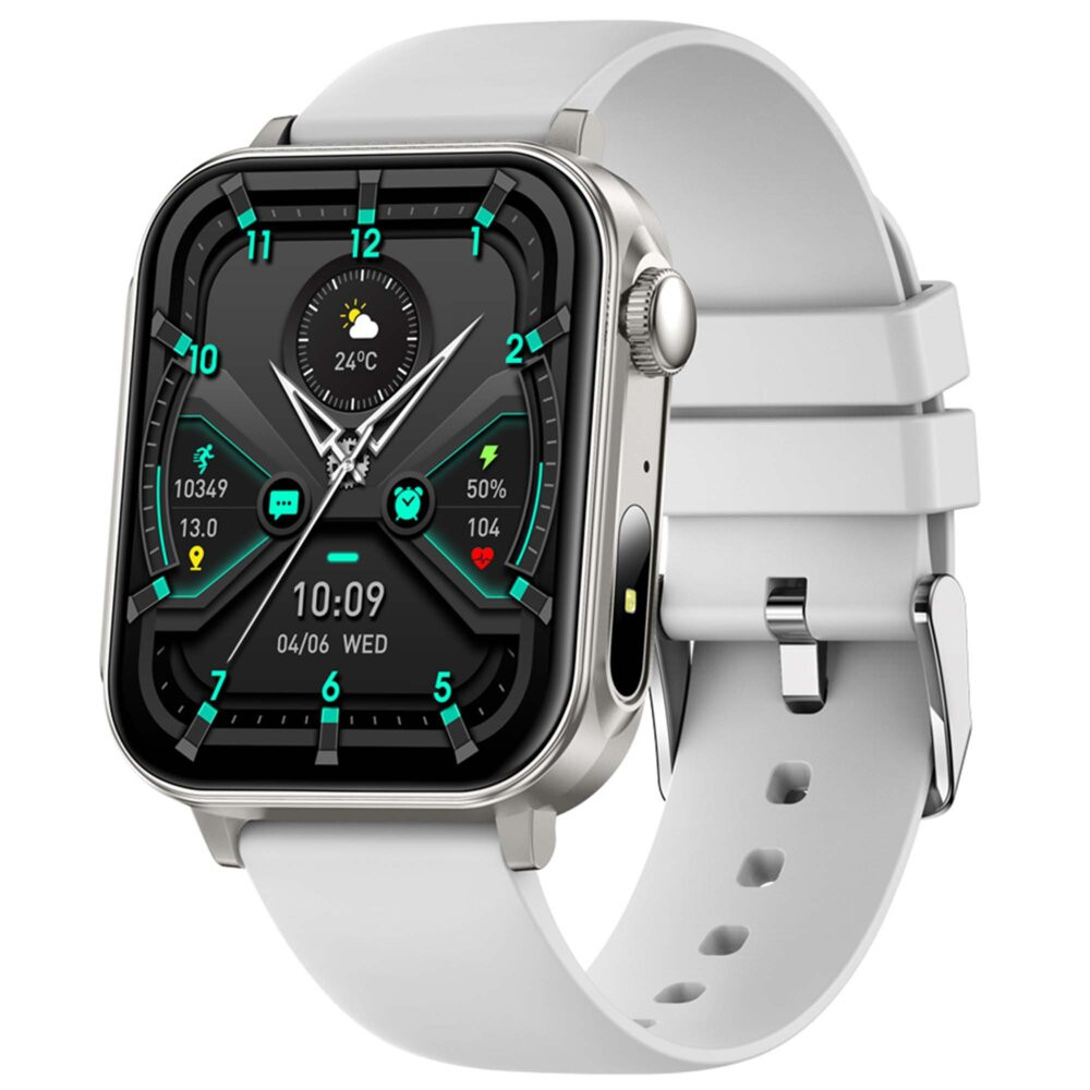 Smartfon Smartwatch Colmi P80 Srebrny
