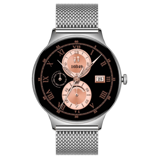 Smartfon Smartwatch Colmi V89 Stalowy Srebrny