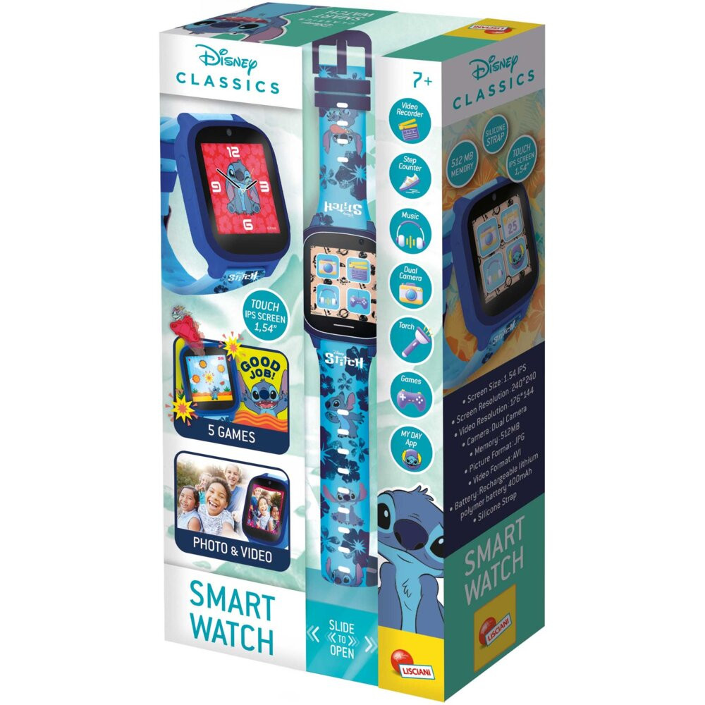 Smartfon Zegarek Dla Dzieci Lisciani Stitch 304 107230
