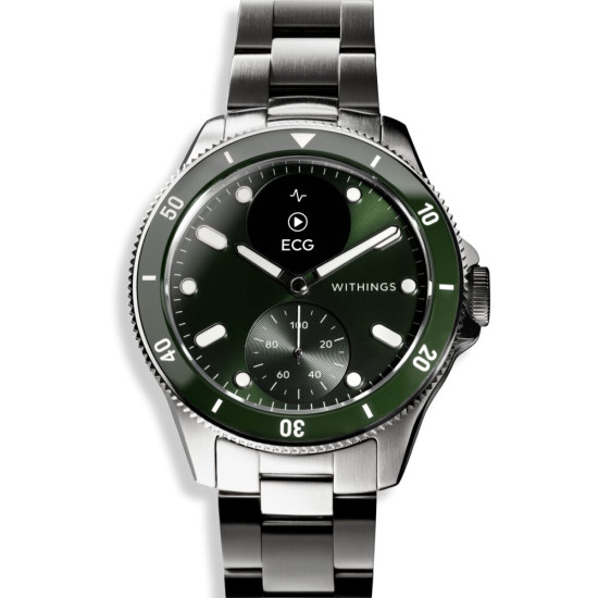 Smartfon Smartwatch Withings Scanwatch Nova 42mm Zielony