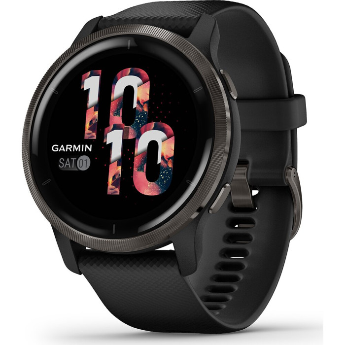 Smartfon Zegarek Sportowy Garmin Venu 2 Czarny