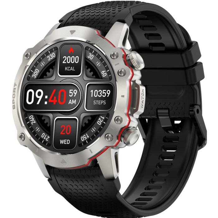 Smartfon Smartwatch Kiano Watch Sport Srebrny