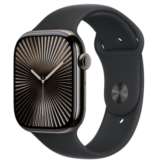 Smartfon Smartwatch Apple Watch 10 46 Sl Ti Bk Sb SM Cel Ell