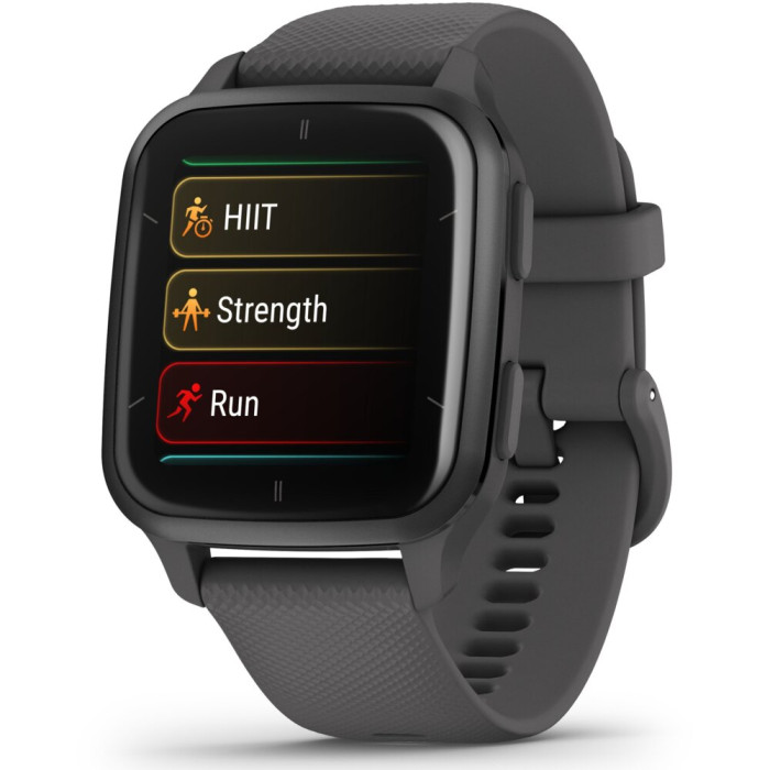 Smartfon Smartwach Garmin Venu Sq 2 Koperta Shadow Gray Bezel Stalowoszary