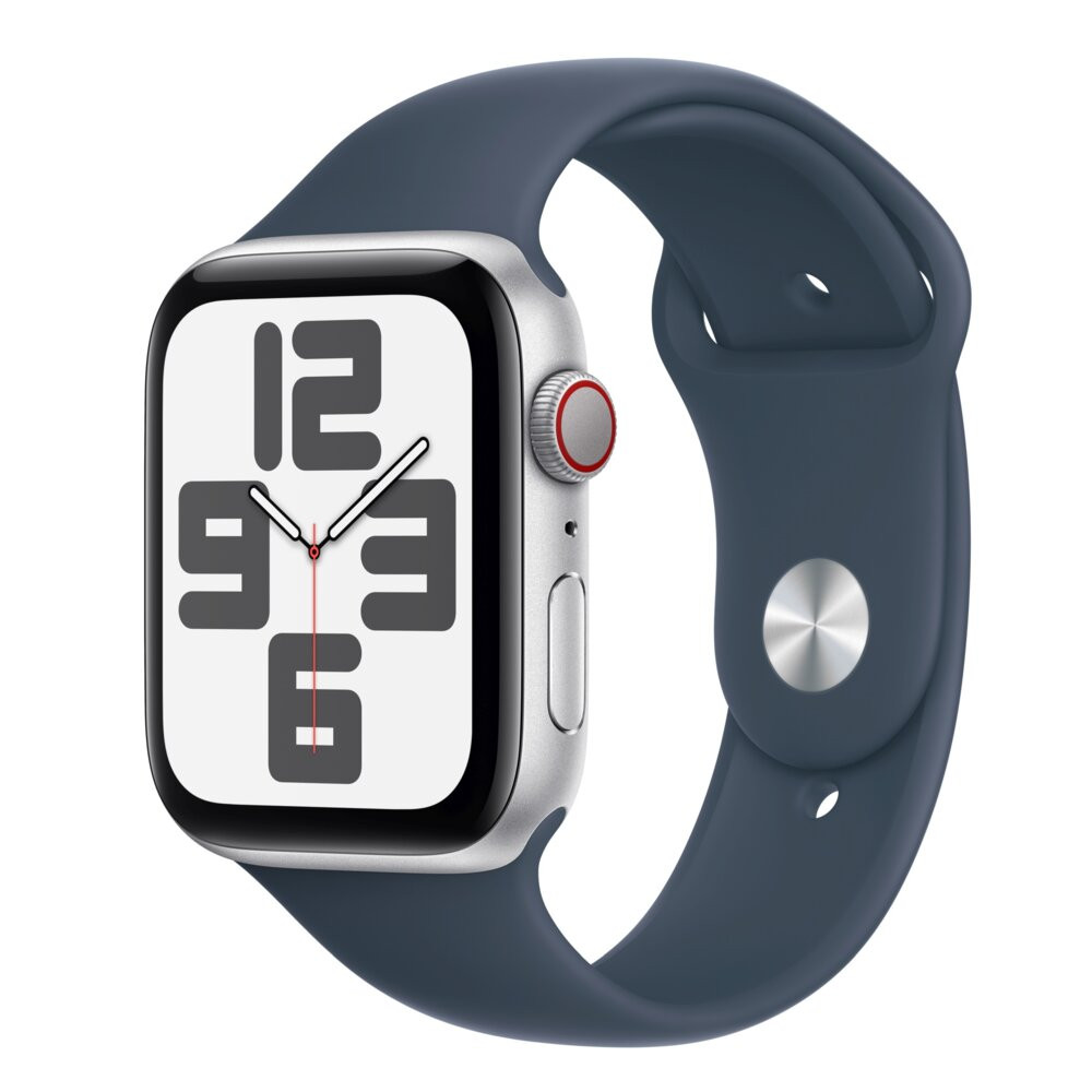 Smartfon Smartwatch Apple Watch Se GPS Cell 44mm Silver Alu Storm Blue M L
