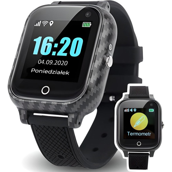 Smartfon Smartwatch Dla Dzieci Gogps K27 Czarny