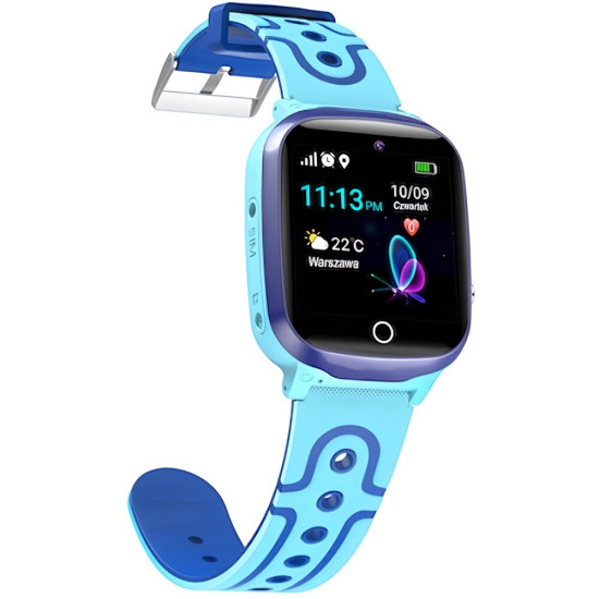 Smartfon Smartwatch Gogps K17 Niebieski
