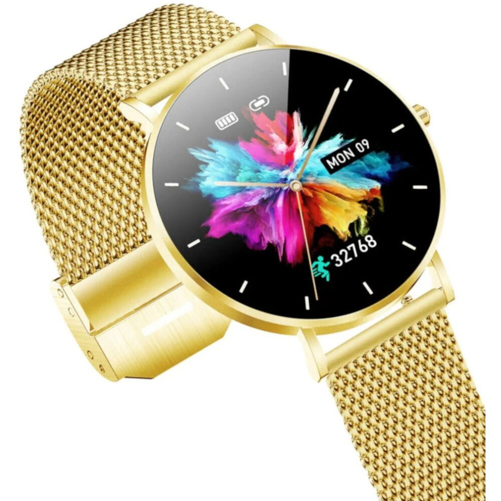 Smartfon Smartwatch Manta Alexa Lux Zloty Pasek