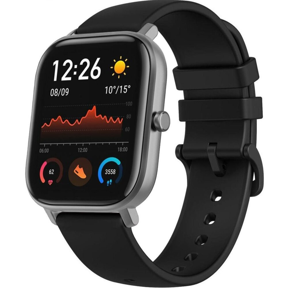 Smartfon Smartwatch Amazfit Gts Black Z Dodatkowym Paskiem