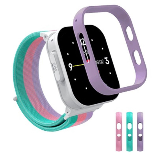 Smartfon Smartwatch Kiano Watch Joy Unicorn Bialy