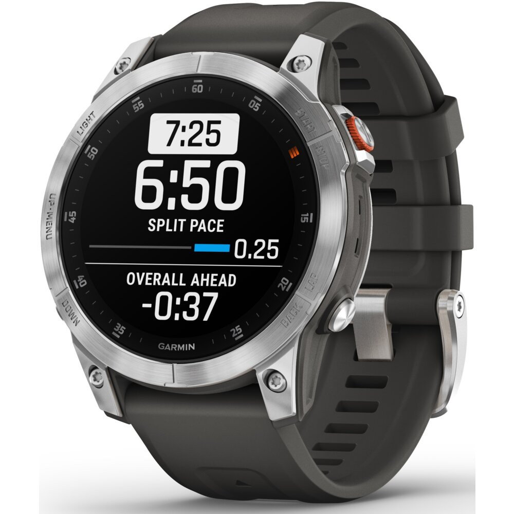 Smartfon Smartwatch Garmin Epix 2 Slate Ss W Silicone Band