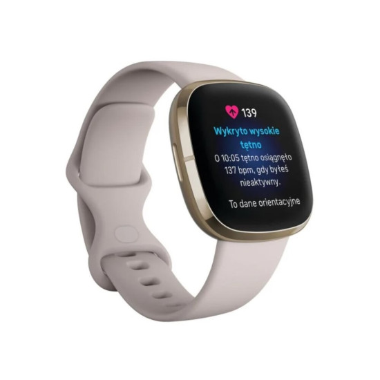 Smartfon Smartwatch Fitbit Sense Bezowy