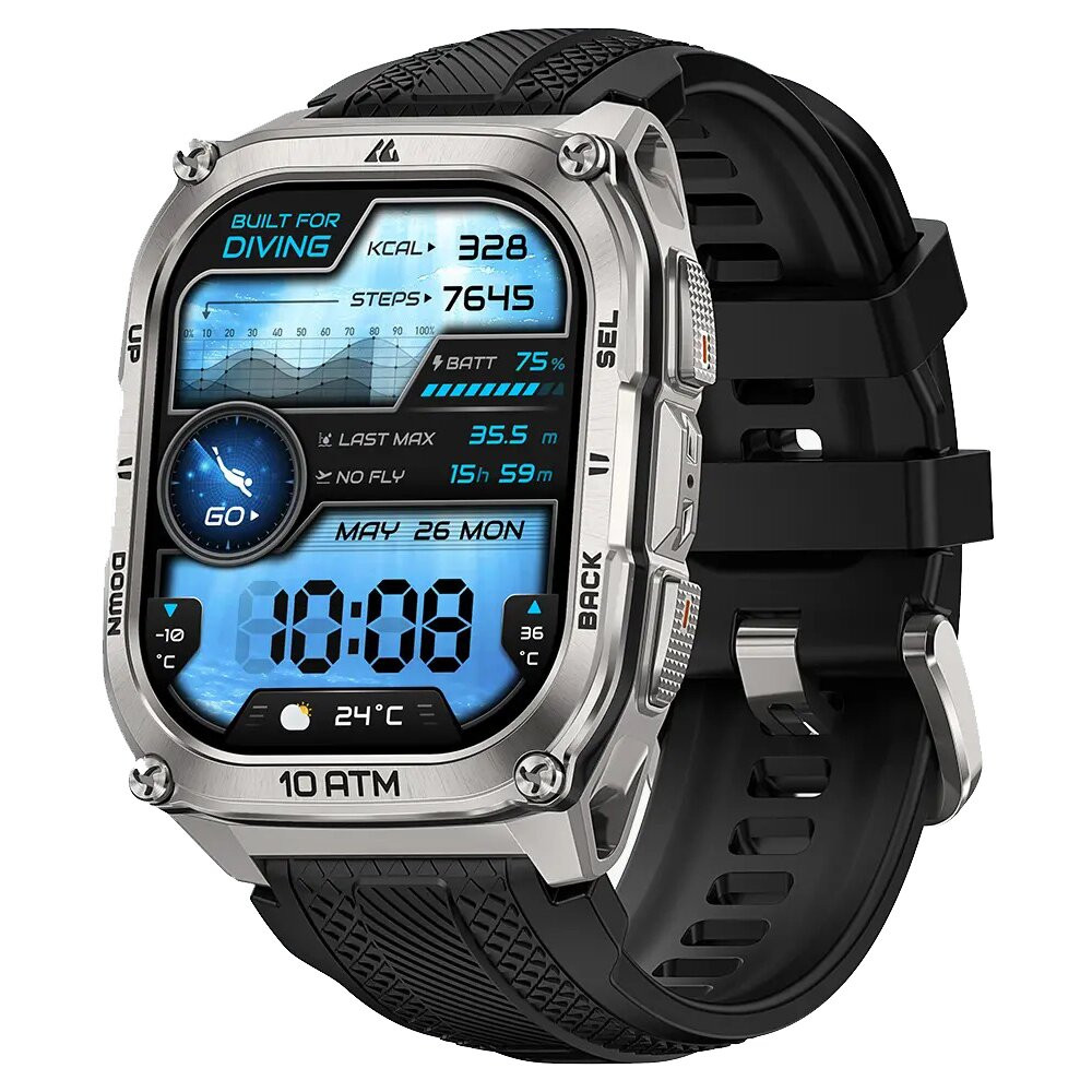 Smartfon Smartwatch Kospet Tank M4 Srebrny