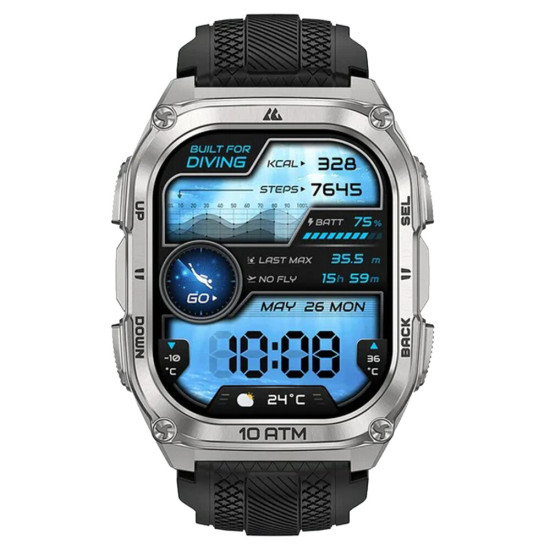 Smartfon Smartwatch Kospet Tank M4 Srebrny