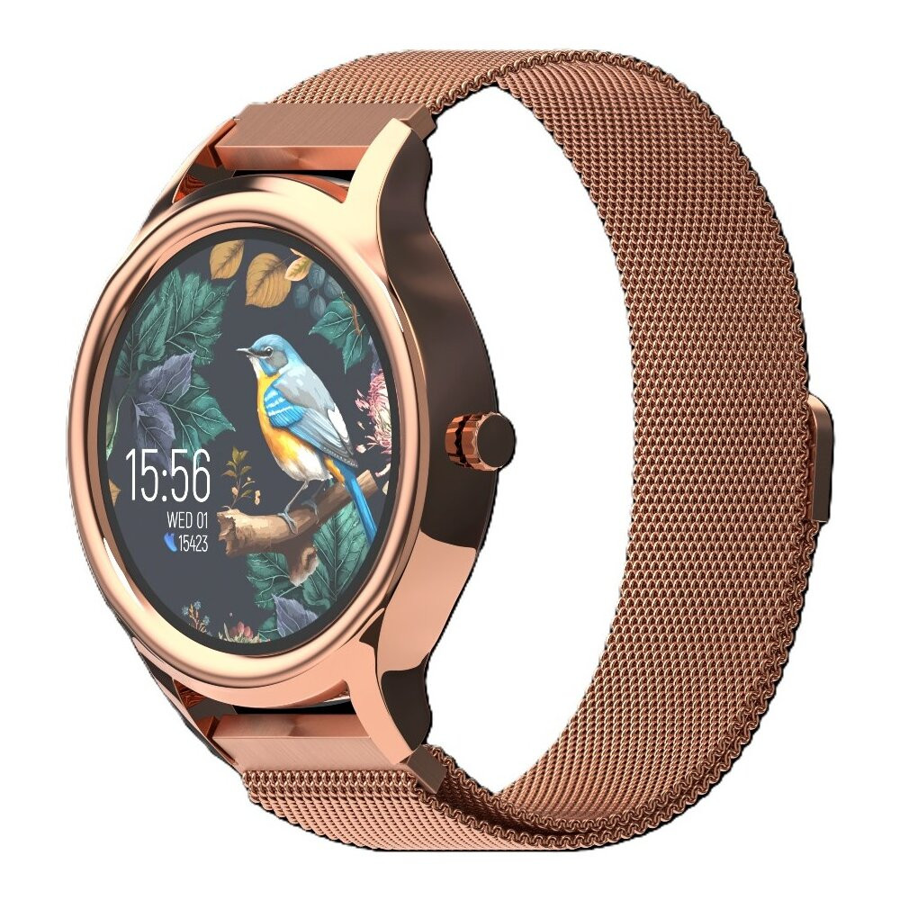 Smartfon Smartwatch Forever Forevive 3 Sb 340 Zloty Glosnik Bluetooth 3w